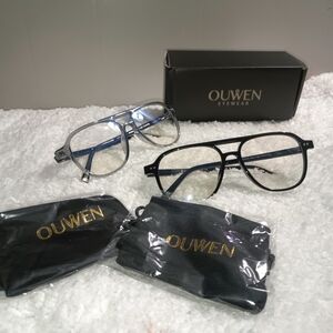 Eyewear Black and Silver Sunglasses